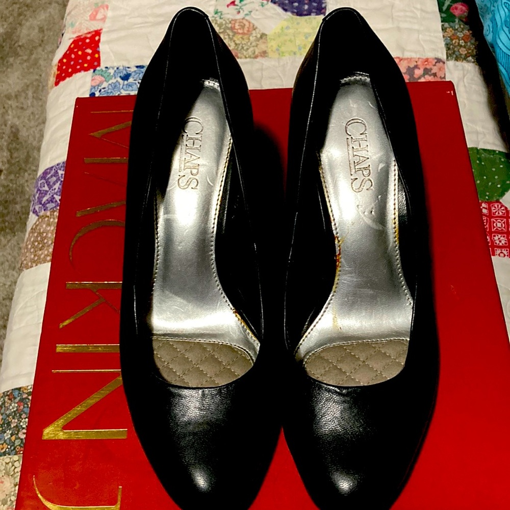 Black heels